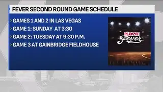 Indiana Fever playoff schedule