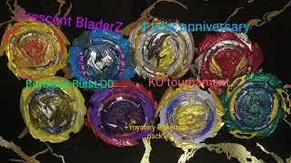 *4 Year Anniversary?!* Beyblade Burst QD KO Tournament + Mystery Pokemon pack opening | Beyblade