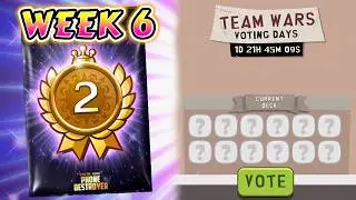 Team Wars (TVT) Pack + Votes (Week 6 2026) | South Park Phone Destroyer