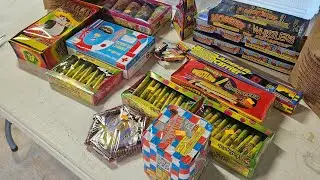 Что я получил от Sheltons Fireworks в Алабаме