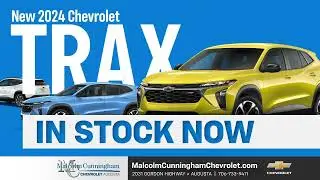 Malcolm Cunningham Chevrolet Augusta - 2024 Trax - Now In Stock