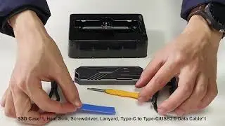 EAGET-SE910  Portable M.2 SSD Enclosure with dual protocol