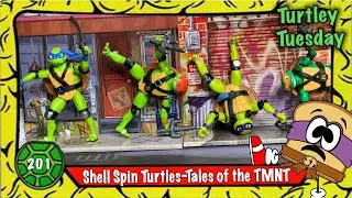 Обзор фигурок Черепашек-ниндзя Shell Spin! Фигурки Playmates Tales of the TMNT