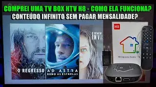 Comprei uma TV box htv h8, como ela funciona, ser&aacute; que vale a pena comprar?