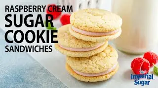 How to Make Raspberry Cream Sugar Cookie Sandwiches
