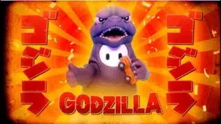 Fallguys: Godzilla music video