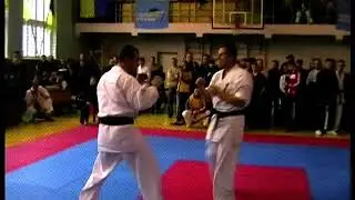 Чемпионат Украины 2009, г. Киев. Отбор на ЧЕ. Киокушинкай каратэ. Александр Еременко. Еременко Доджо