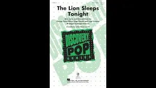 The Lion Sleeps Tonight (3-Part Mixed Choir) - Arranged by Roger Emerson