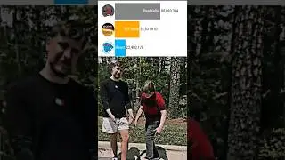 🔺 Subs race / Гонка подписчиков 🔺          MrBeast x PewDiePie x SETIndia