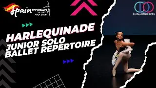 Harlequinade🩰 Junior Solo Ballet Repertoire GOLD medal winner | Global Dance Open 2023 FINALS