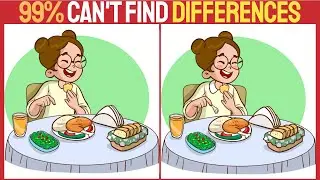 【Spot the difference】⚡️99% can't find differences!! | Find 3 Differences between two pictures