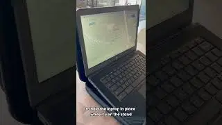 Laptop Carrying Case - Built In Laptop Stand
