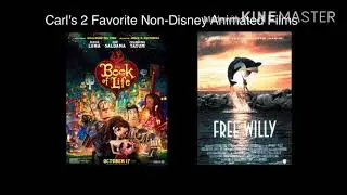 Carl's Favourite Non-Disney Animated Films
