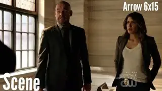 Arrow 6x15 | Oliver talks to Dinah and Quentin about Diaz