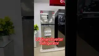 LG 2B332PLCB Shiny Steel Smart Inverter refrigerator #lg #lgfridge #inverter #smartinverter #fridge