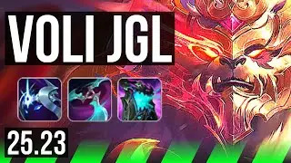 VOLIBEAR vs MALPHITE (JGL) | 7 solo kills, Legendary, 18/4/12 | EUW Diamond | 25.23