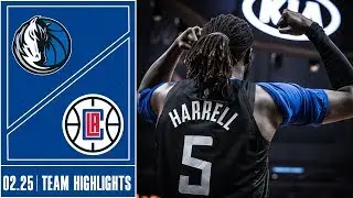 Clippers vs. Mavericks Game Highlights | 2/25