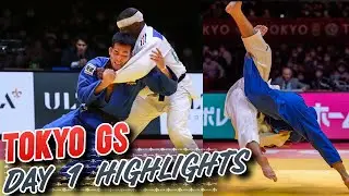 Tokyo Judo Grand Slam 2022 &mdash; Лучшие моменты первого дня &mdash; Tokyo GS, лучшие моменты первого дня