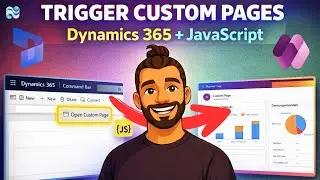 Dynamics 365: Trigger Custom Pages from the Command Bar with JavaScript