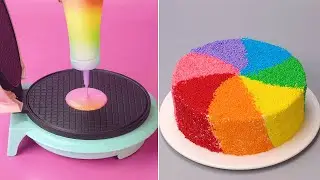 More Colorful Cake Decorating Tutorials | Oddly Satisfying Chocolate Dessert Compilation