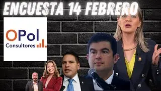 Laura Fernandez sigue de PRIMERA - Veamos la nueva encuesta de OPOL