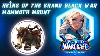 How to Get Reins of the Grand Black War Mammoth mount | drops from Vault of Archavon Raid