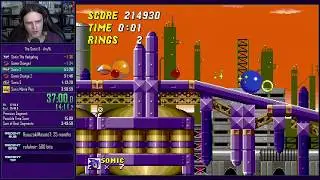 Sonic The Hedgehog 2 Any% marathon style speedrun in 26:03