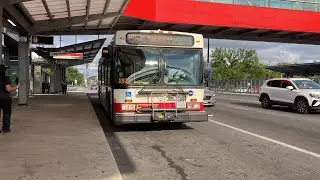 CTA Bus Ride 95 95th From 95th Red Line To 87th/Damen CTA New Flyer D40LF 2007 #1357