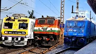 Fastest Express Trains Of HWH-BWN/KGP Line Jodhpur+Antyodaya+Ispat+Humsafar+Ranchi SF+Vivek+NTSK SF