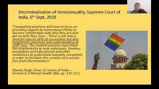 LGBTQ Mental Health in India: Some Notes on the Why, What and How by Dr. KP/Ketki Ranade TISS