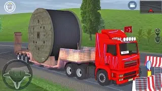 Electric Cable Reel Transportation | Truck Simulator Silk Road - Gameplay
