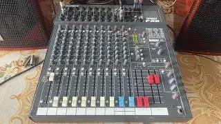 Mixer soundcraft spirit fx8 hàng bãi Anh quốc có effects lexicon cực hay