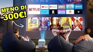 I 5 MIGLIORI PROIETTORI sotto i 300&euro; da AMAZON nel 2025 per Home Cinema a Basso Costo!