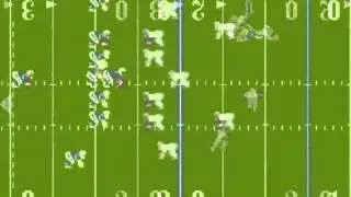 Tecmo Bowl PlayChoice-10 MAME Gameplay video Snapshot -Rom name pc_tbowl-