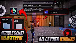 Free fire aimbot Apk ☠️ Macrodroid sensi | 1000% Working App🔥No recoil Headshot app 👹  red buttonFF
