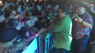 Ram Herrera handing out his signature roses