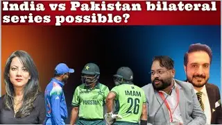 #India vs #Pakistan bilateral series possible? #DrAbhishekMishra #FakharYousafzai