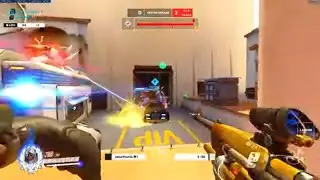 GALE TOP 136 ANA GAMEPLAY! ROAD TO TOP 1! [ OVERWATCH SEASON 22 TOP 500 ]