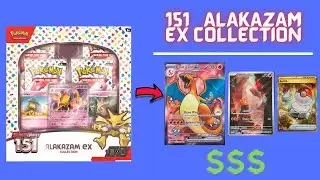 Pokemon 151 Alakazam EX Collection ASMR Unboxing | Target Finds
