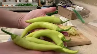 Freezing Peppers #everybitcountschallenge