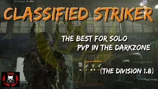 STRIKER Classified the best for solo PVP |Gameplay Highlights| |The Division 1.8|