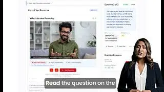 Screenly Video Interview Tutorial: Start, Stop, and Submit