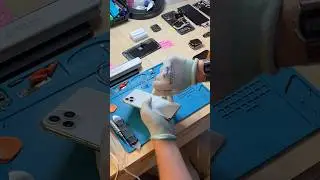 Inizio giornata con un cambio batteria su iPhone 11 Pro Max🔋 #tech #ricondizionato #repairshop