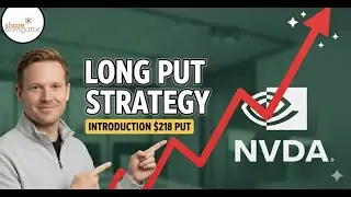 NVDA Bearish Trade: The Long Put Strategy Explained (Start Here!)