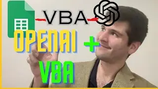 VBA & OpenAI Tutorial: Do anything in excel with an openai powered VBA userform