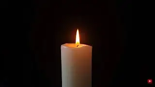 Peaceful Burning Candle | Relaxing Burning Wax Candle | Full HD 2K | 10 Hours