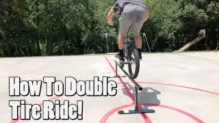 BMX - HOW TO DOUBLE TIRE RIDE - SUBROSA BRAND BMX