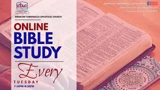 ETAC | The Oneness Of God(10) | Bible Study