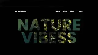 NATURE EFFECT WITH VEDIO ON TEXT 🥰....