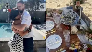 Klay Thompson & Megan Thee Stallion Have Romantic Brunch On The Beach! 🥰